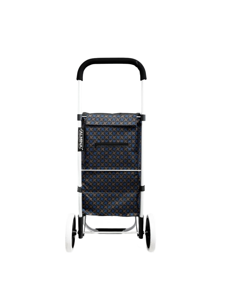 Almina 40L Einkaufstrolley aus Alu in Blau günstig kaufen onesize