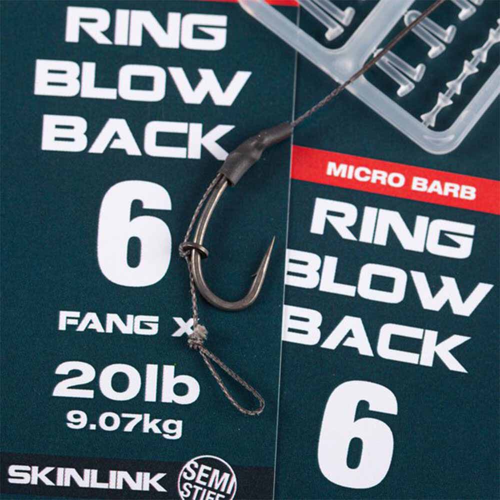 „Nash Ring Blow Back Rig“ mikro spygliuota sistema