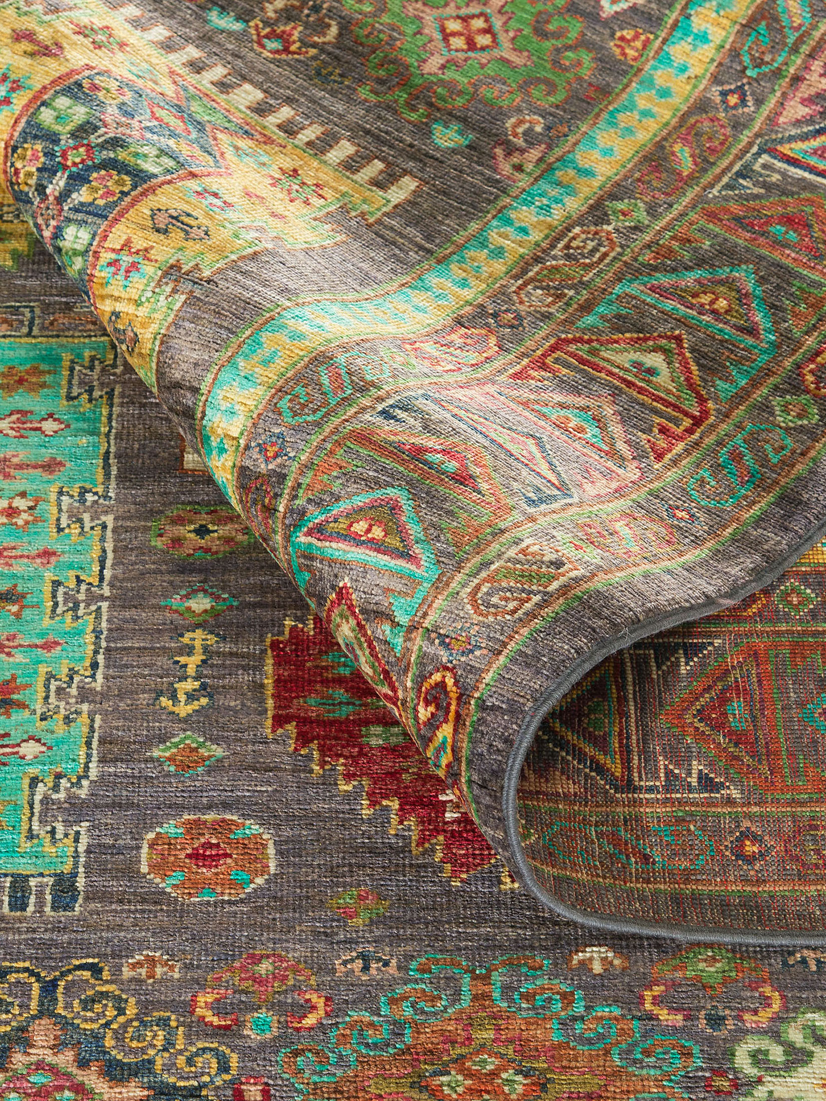 Kazak Ghazni ca. 176 x 238 cm, Unikat / Einzelstück