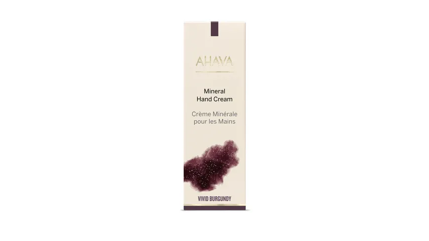 AHAVA Mineral Hand Cream Vivid Burgundy 100 ml