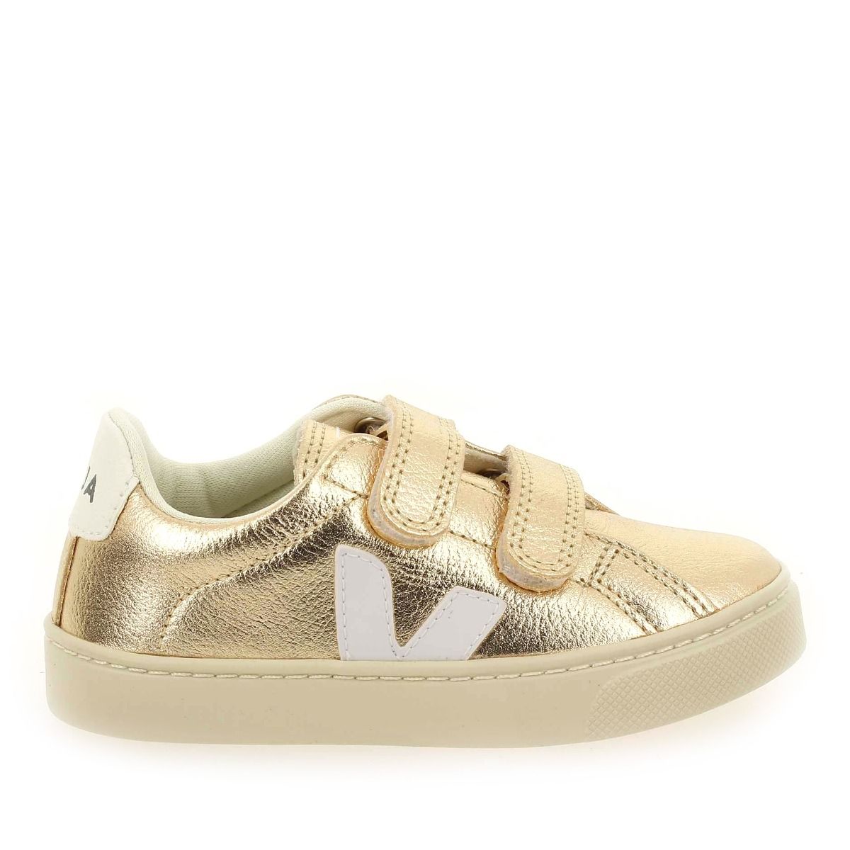Veja  SMALL-ESPLAR-VELCRO - Platine Blanc