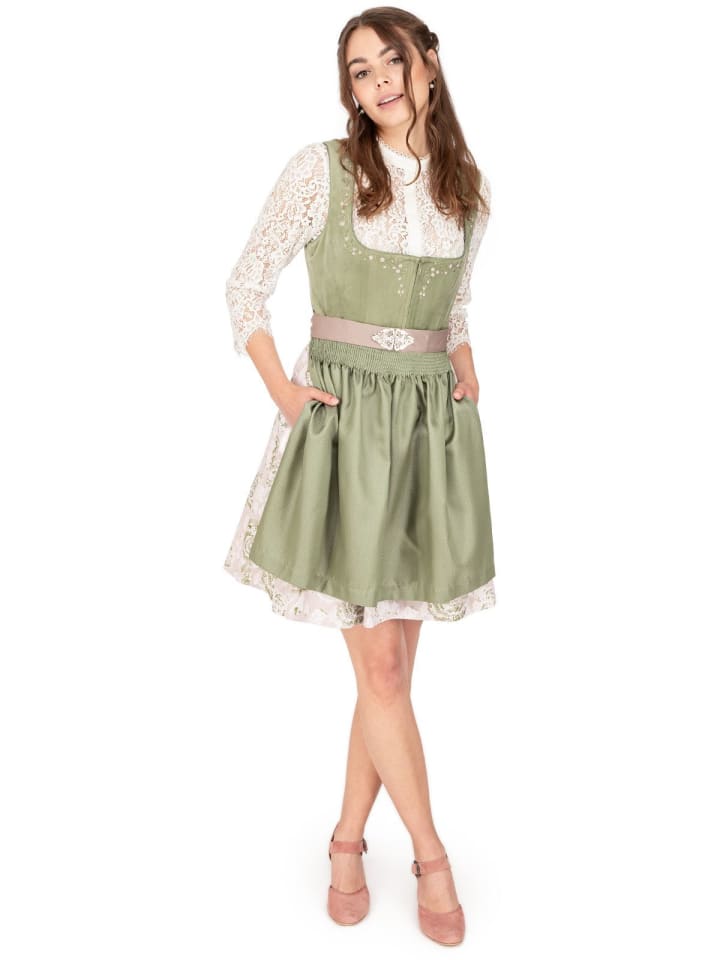 KRÜGER Mini Dirndl NEELIA in grün günstig kaufen