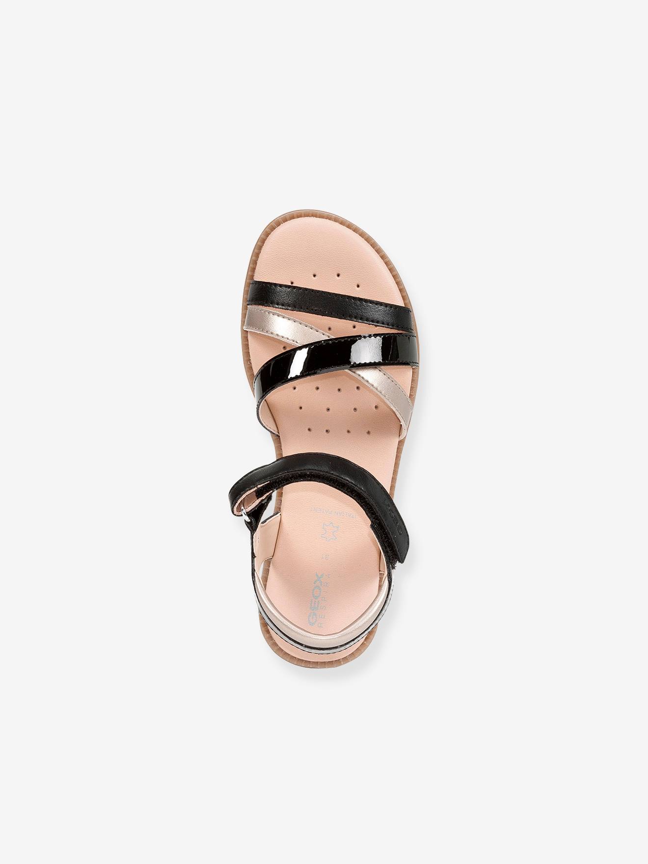 Sandales fille Karly GEOX® black platinium