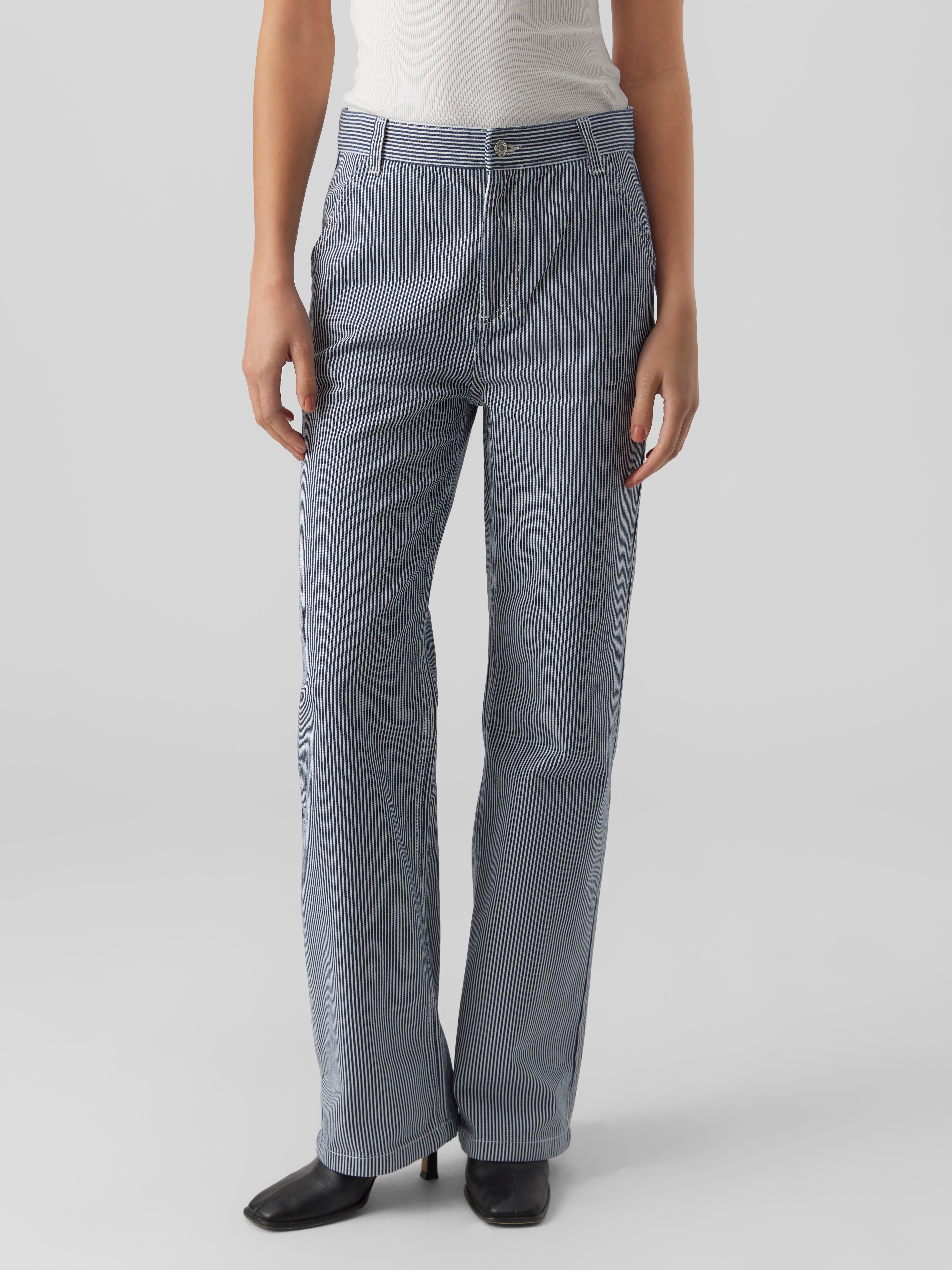 VMMARTHA Mid Rise Locker geschnitten Jeans