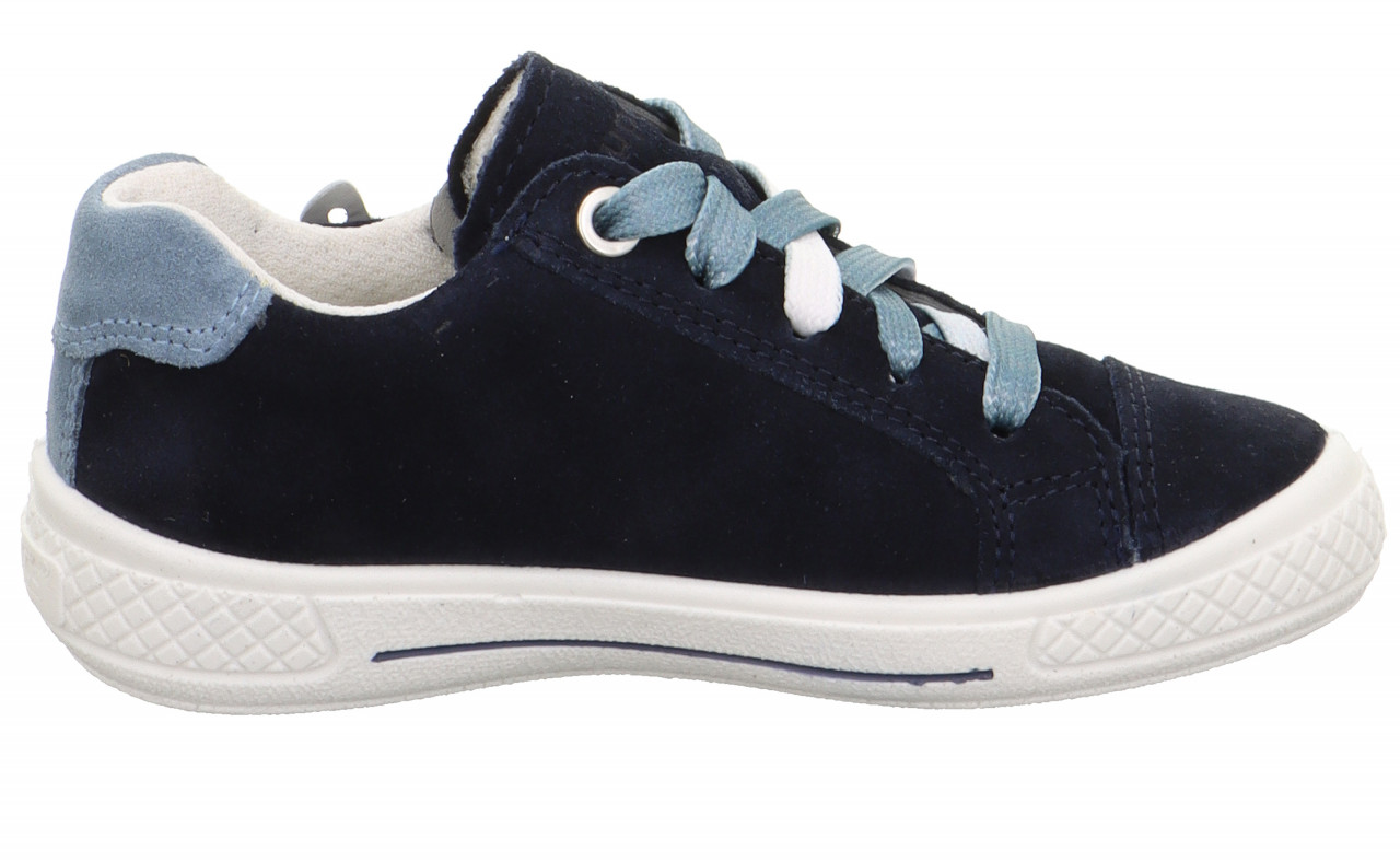 TENSY - Blau Sneaker low mit Reißverschluss