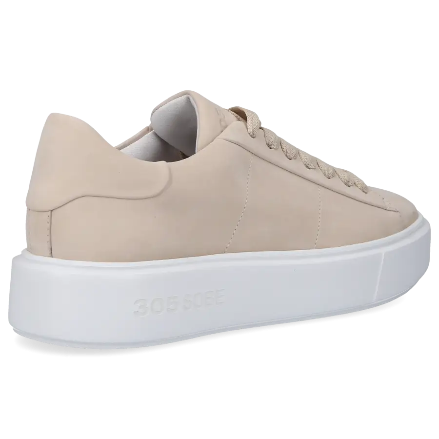 305 SOBE - Sneaker low CAPO Nubukleder - beige