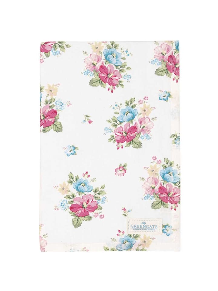 Greengate Geschirrtuch JOSEFINA Weiß Blumen günstig kaufen onesize