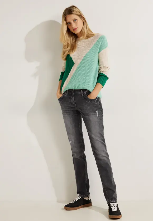 CECIL Jeans im Destroyed Look