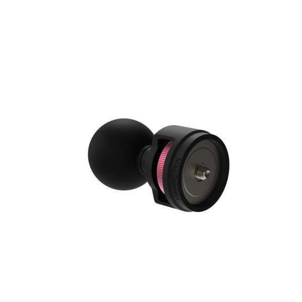 The Joy Factory MagConnect gummierte Kugel 38 mm Halterungszubehör, (schwarz magnetische Kugelgelenk Halterung Schutzhülle)