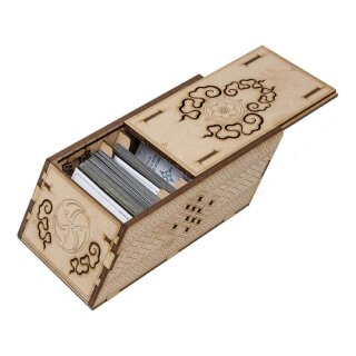 Deck Holder - 250 carte - Cherry + 3 dividers