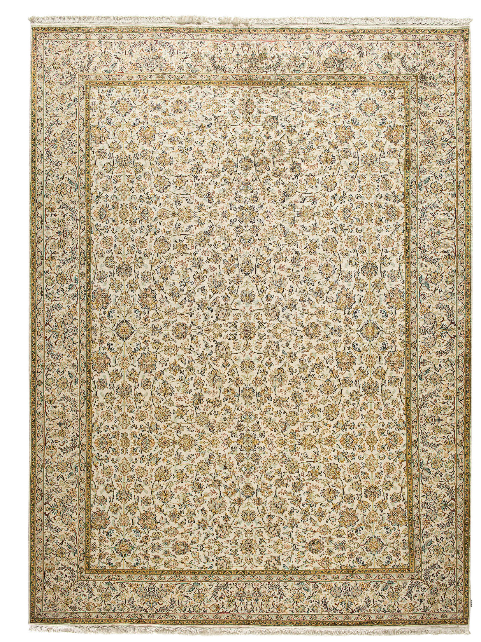 Kaschmir Seide 18/18 ca. 246 x 332 cm, Unikat / Einzelstück
