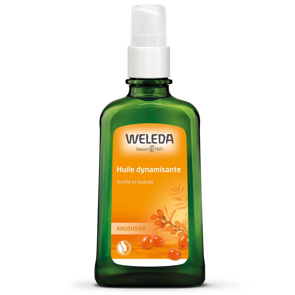 WELEDA Argousier Huile dynamisante - 100 ml (flacon pompe) Huiles