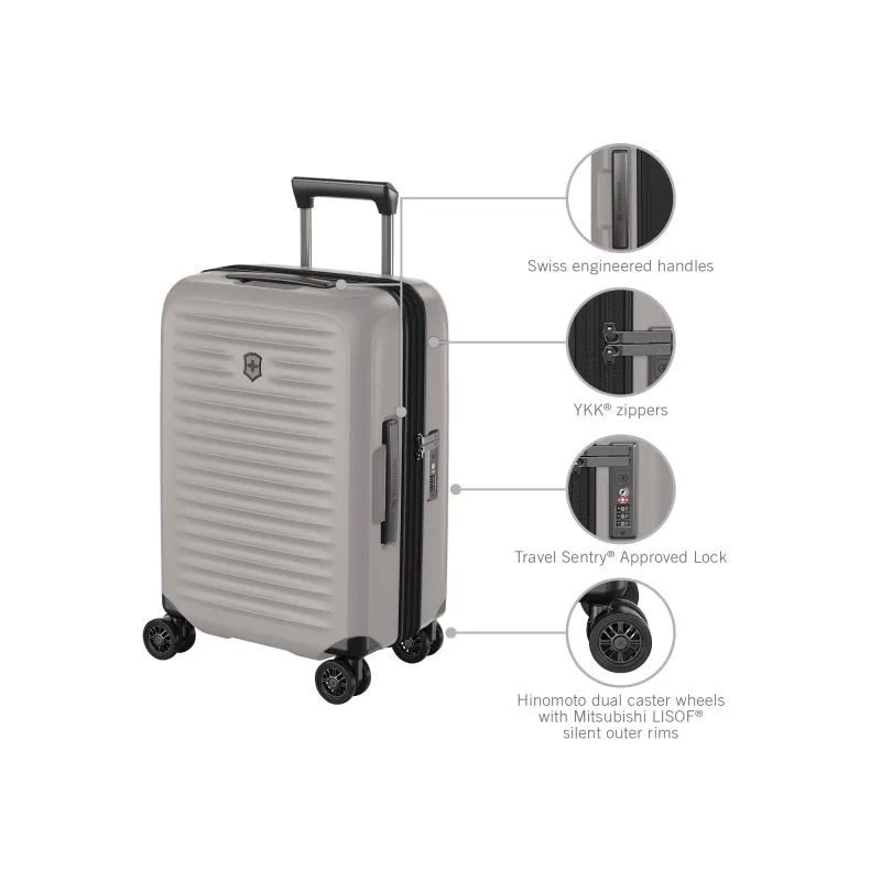 Victorinox Airox Advanced Frequent Flyer Carry-On Erweiterbar (55 cm) - Stone White