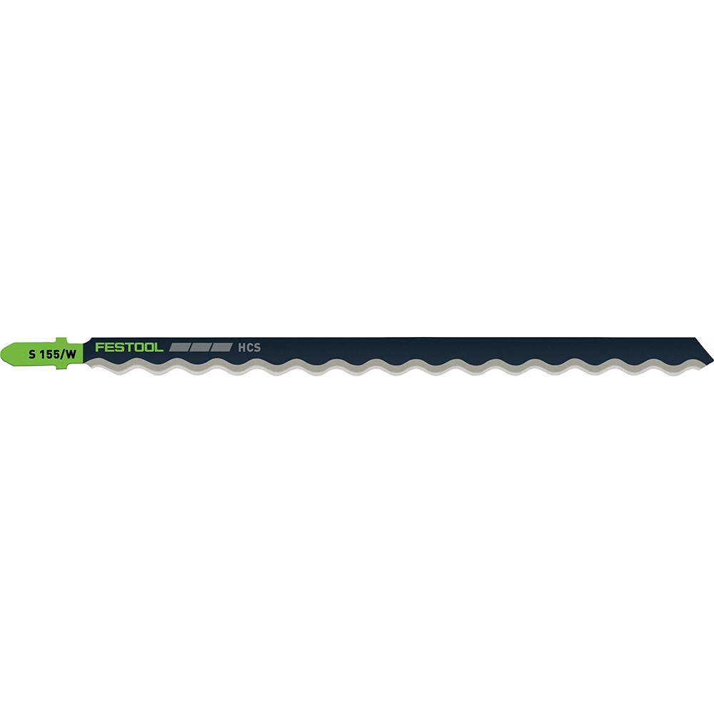 Lâmina de serra FESTOOL de 155 mm com encaixe em T para corte de vidro e espuma – 3 unidades 204345