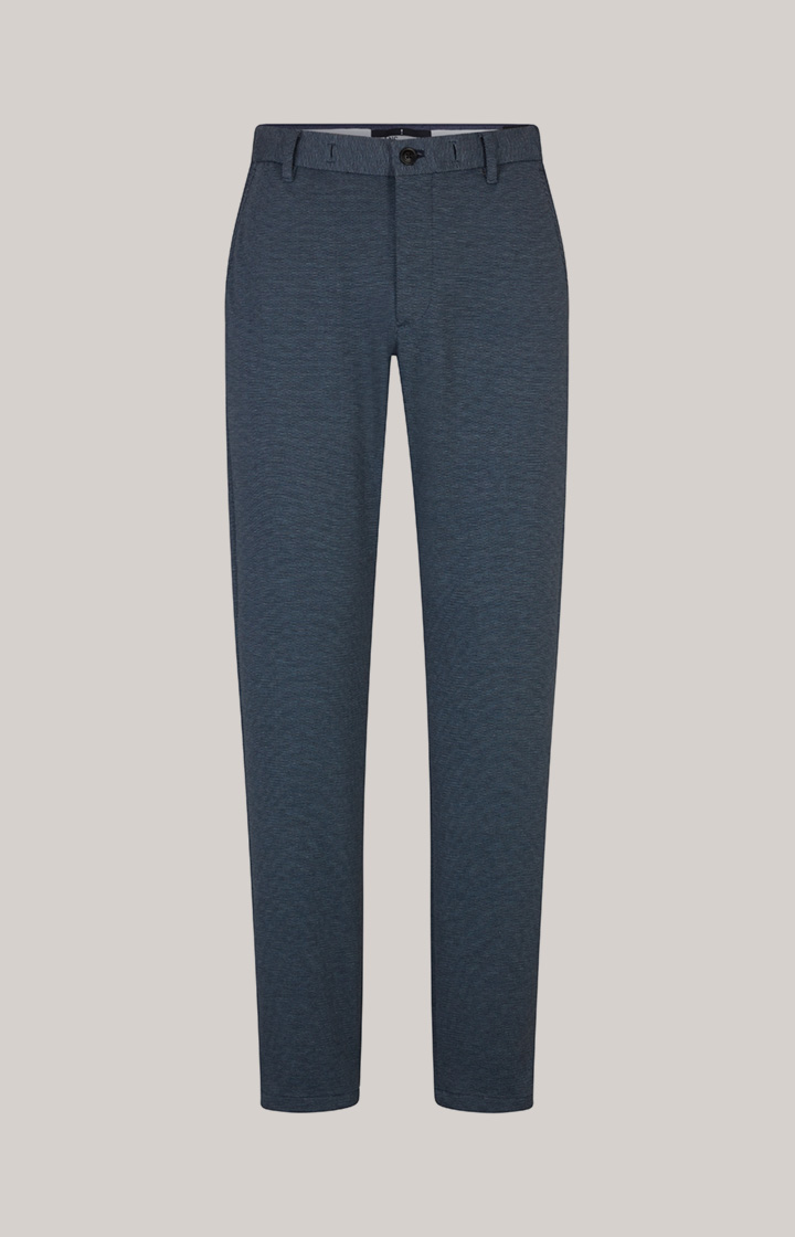 Chino Maxton in Navy strukturiert