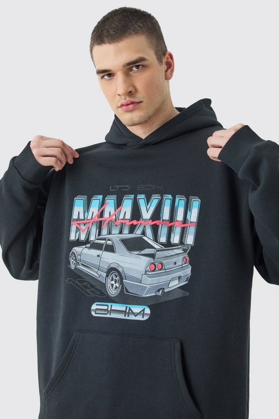 Tall Oversize Trainingsanzug mit Mmxiii Print und Kapuze
