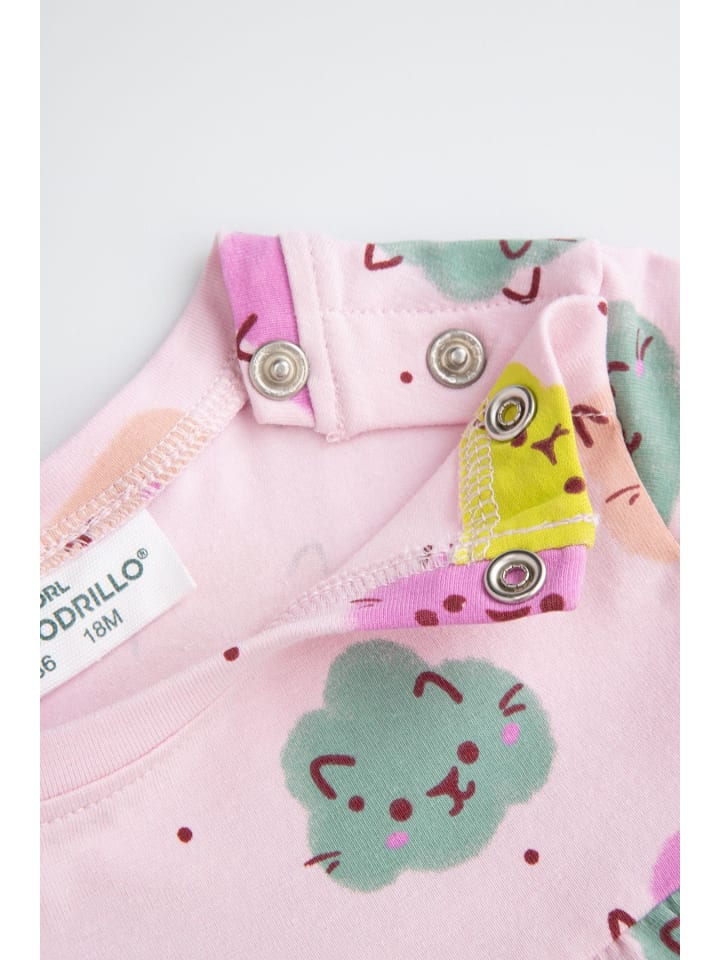 Coccodrillo Kleid mit kurzen Ärmeln in bunt günstig kaufen