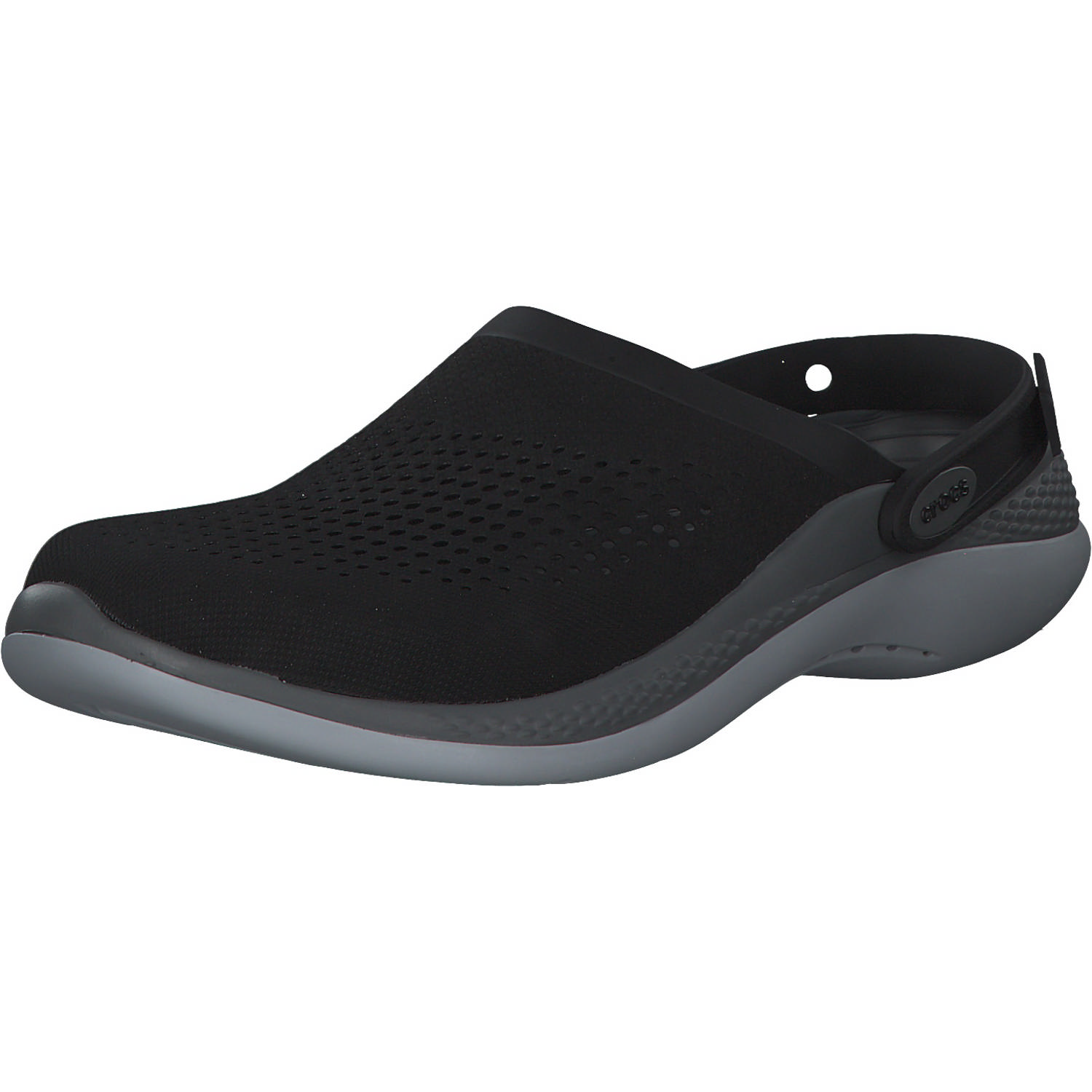 Crocs LiteRide 360 Clog 206708, Pantoletten, Schwarz / Grau