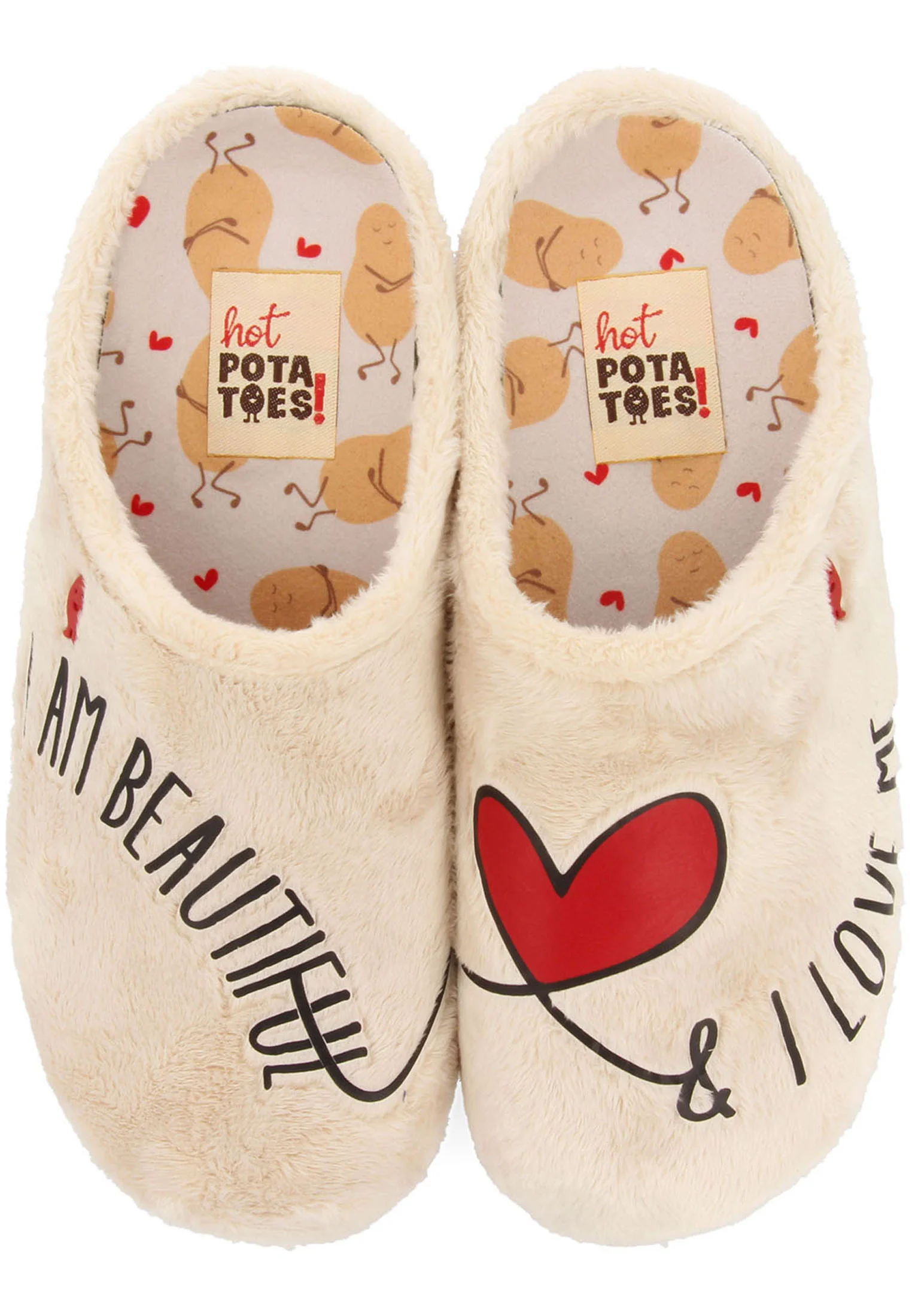 Zapatillas de patatas calientes