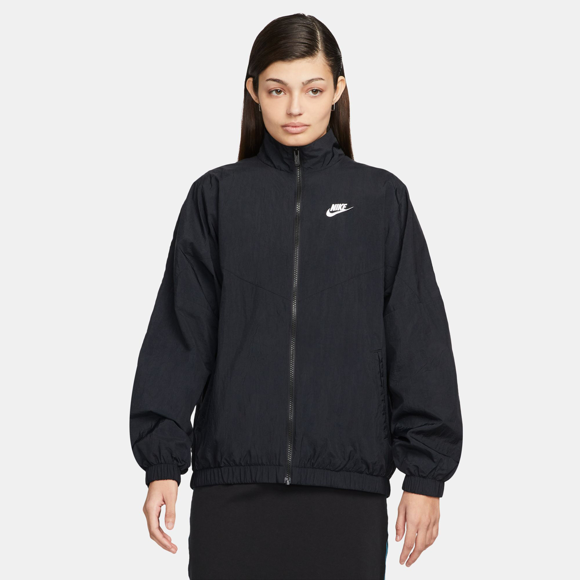 Sportswear Essential WR Woven Trainingsjacke Damen - Schwarz