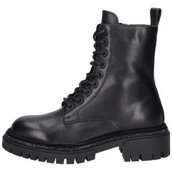 Inuovo Schnür Boots in schwarz