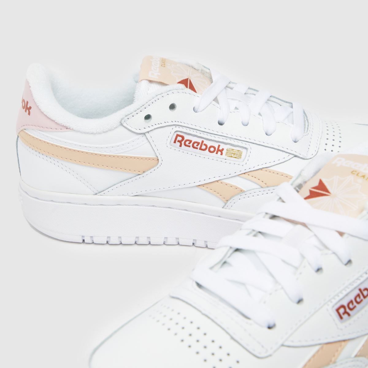 Reebok Club C Double Revenge cipők halványrózsaszínben
