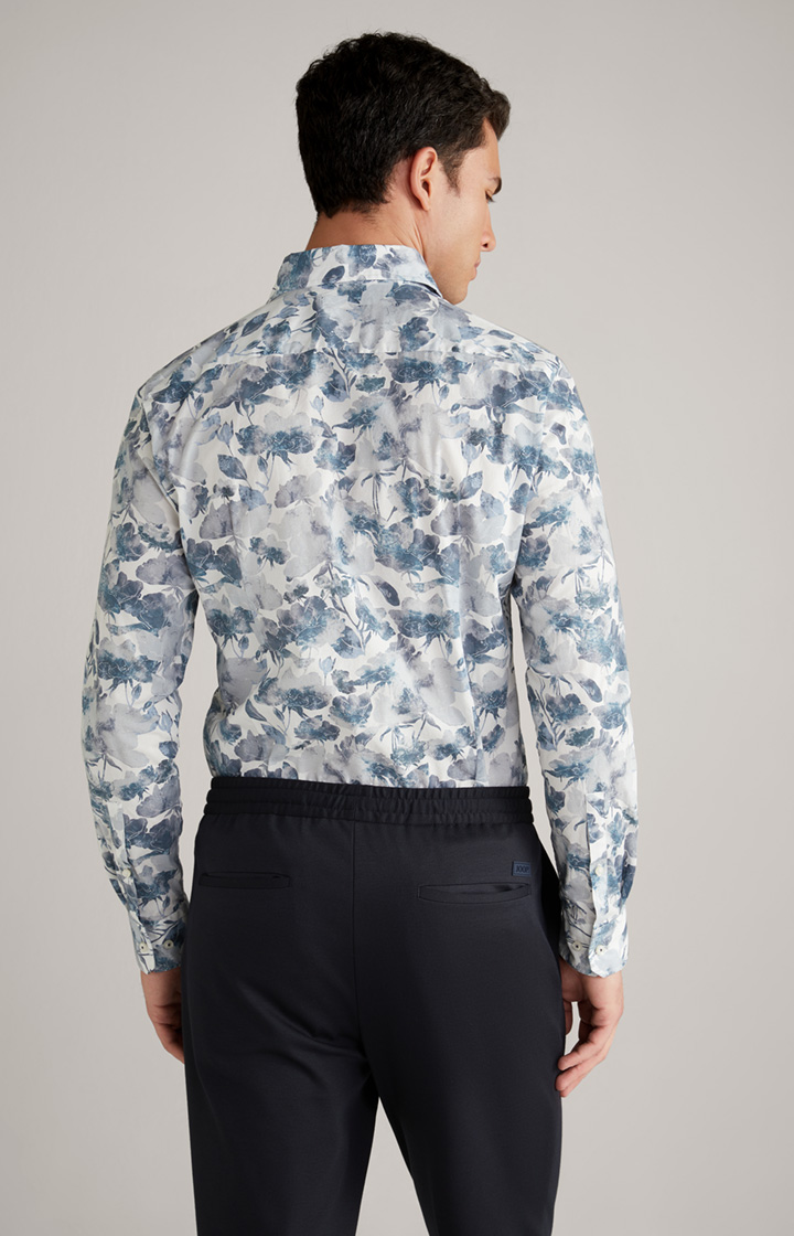 Hemd Pai in Blau gemustert