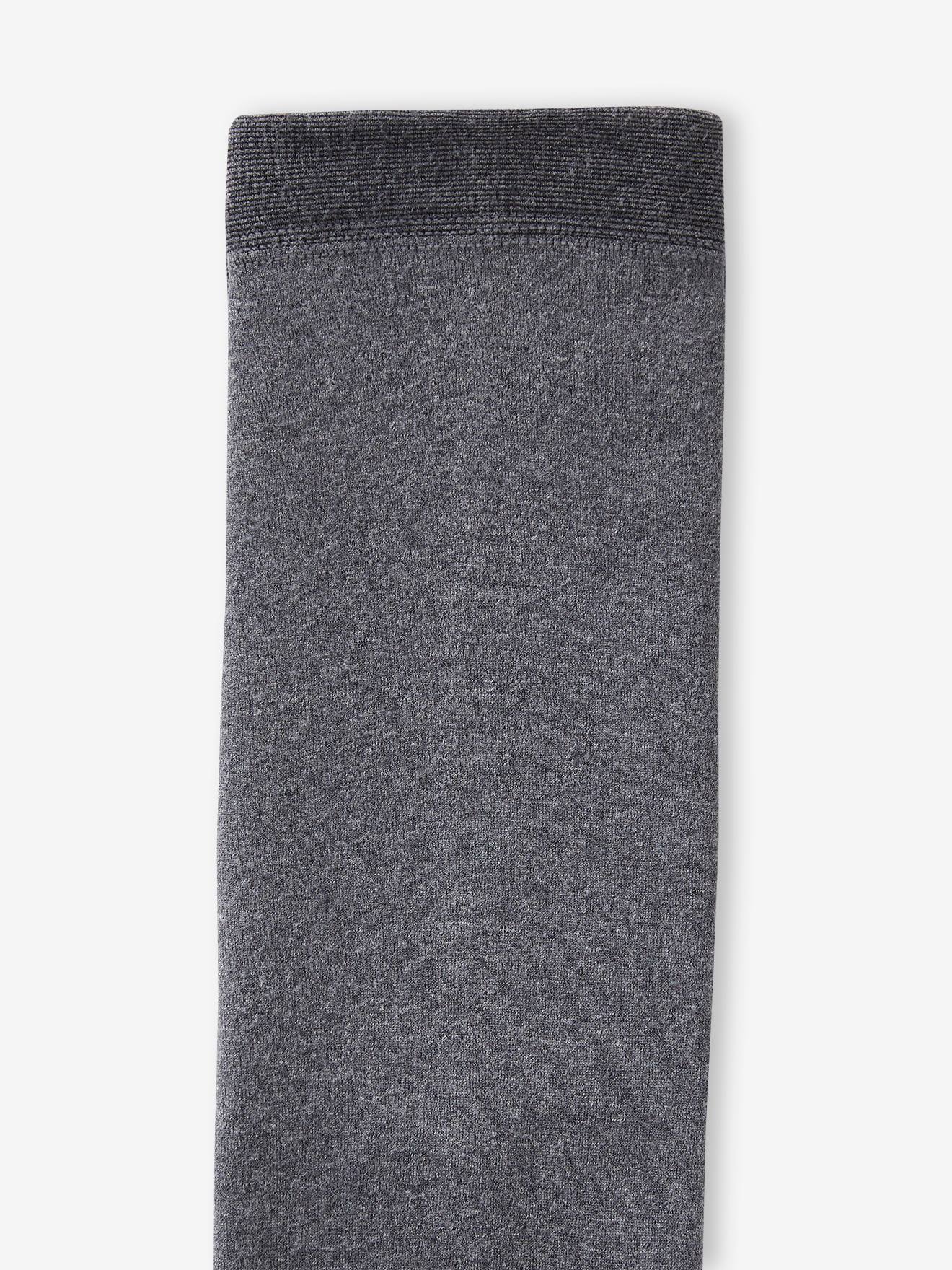 Leggings maille polaire fille bleu