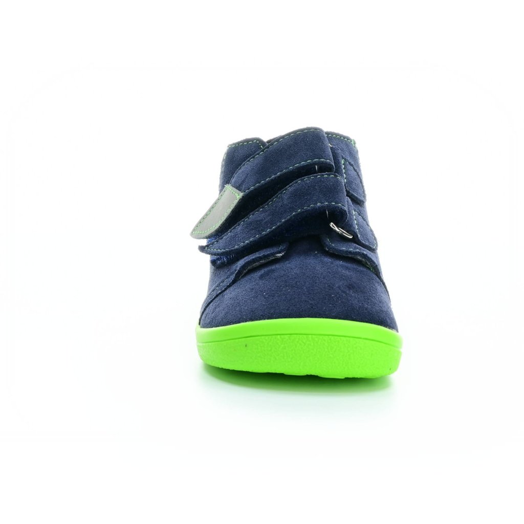 Beda Marcus mit Membran (BF 0001/W/M/02) dunkelblaue Barfuß-Stiefeletten