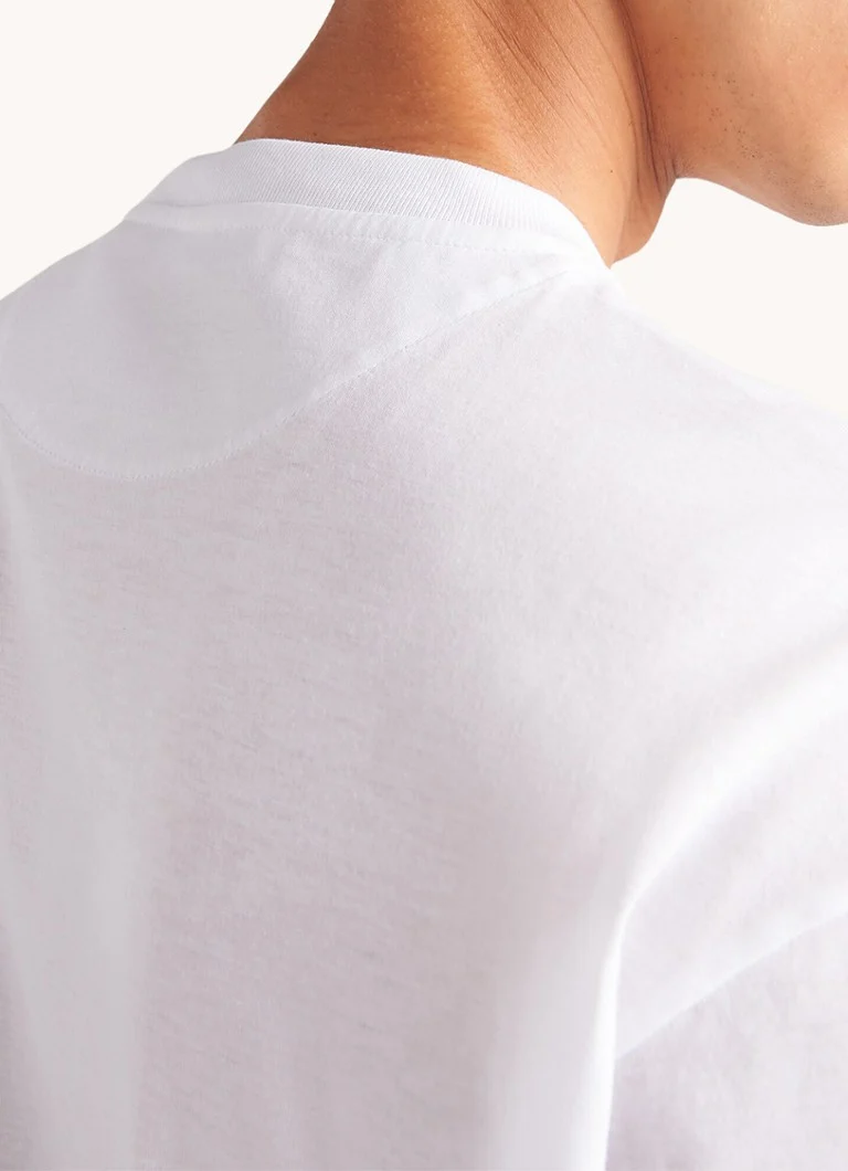 Prada Re-Nylon T-shirt with chest pocket and logo