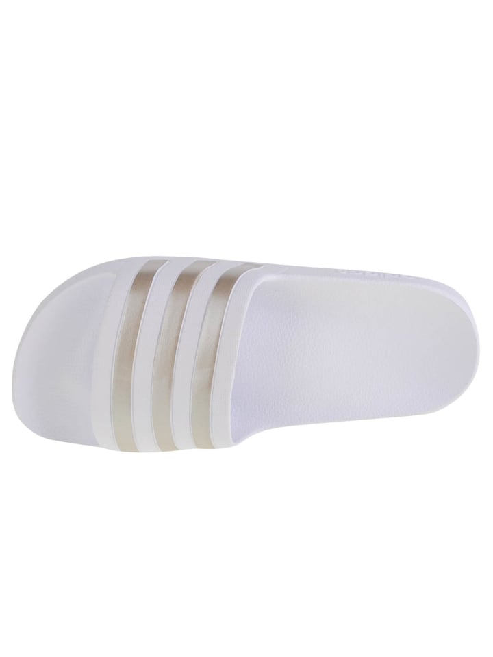 adidas Performance adidas Adilette Aqua Slides in Weiß günstig kaufen 44,5