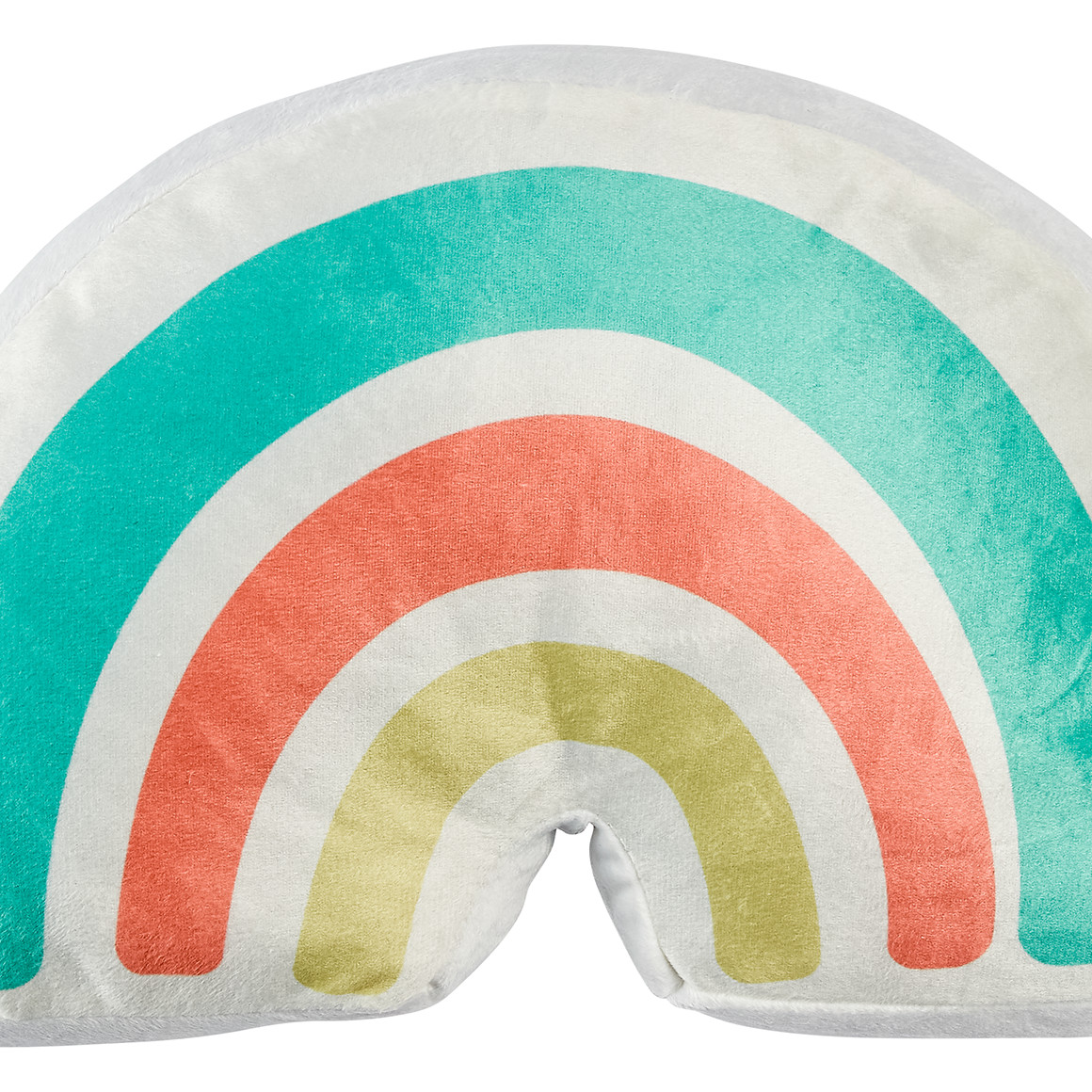 Figurenkissen Regenbogen mit Füllung