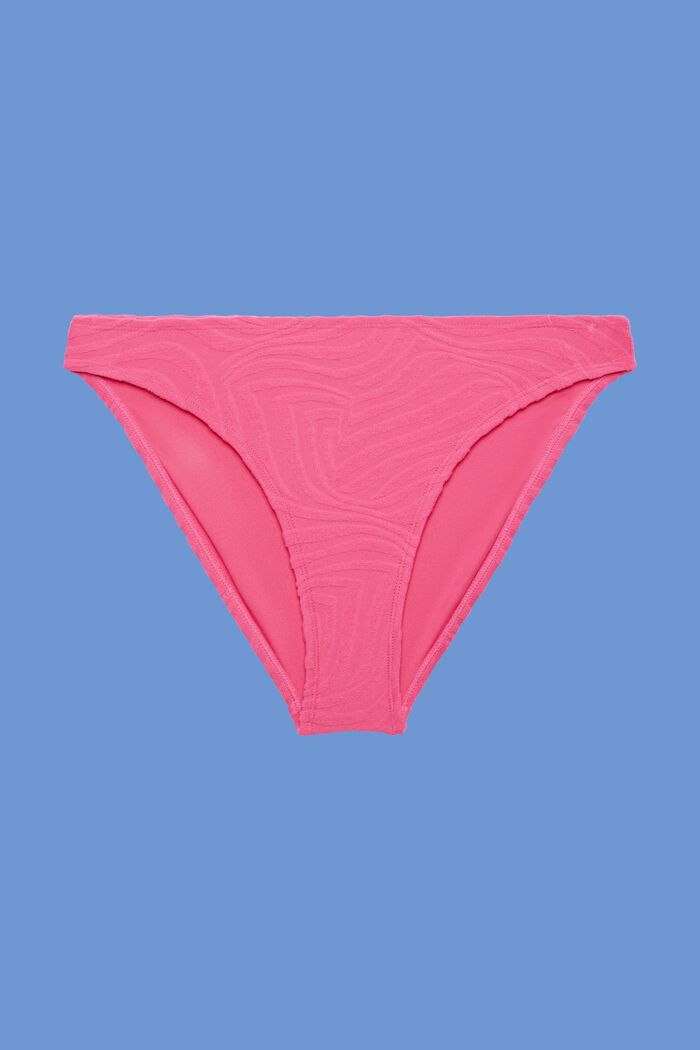 Recycelt: Bikinihose aus Jacquard