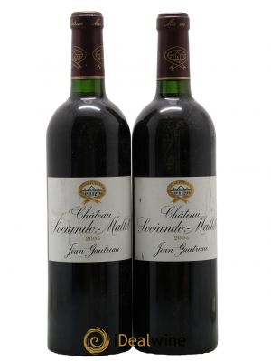 Château Sociando Mallet  2003 - Lot de 2 Bouteilles