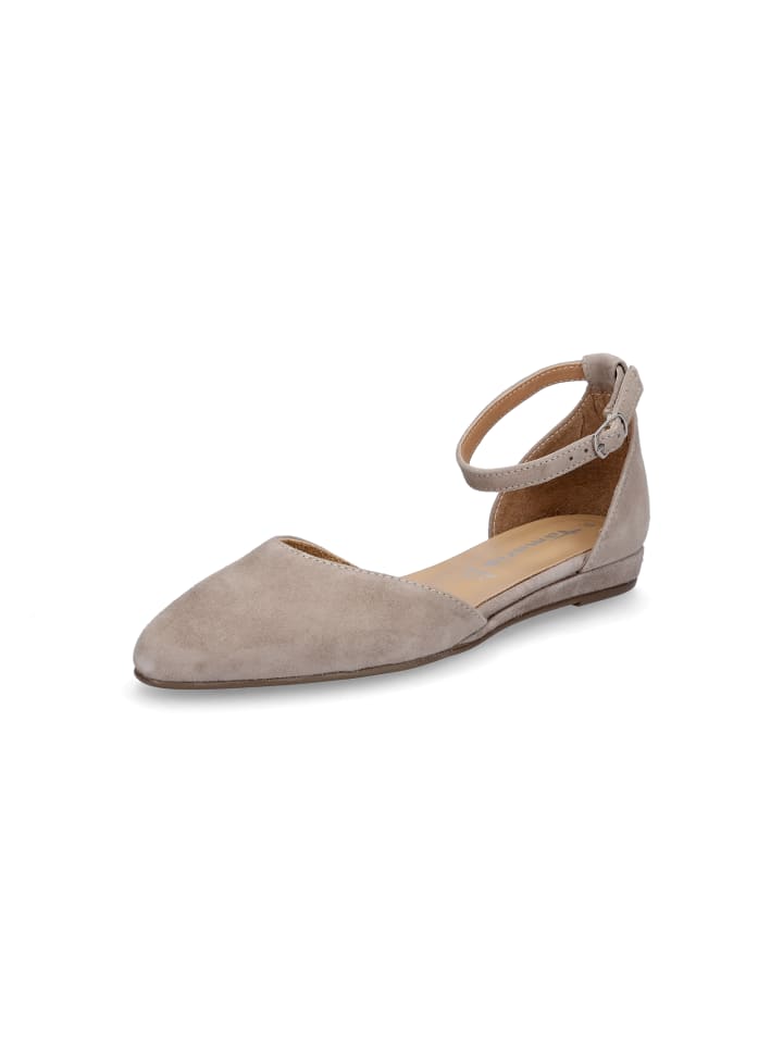 Tamaris Ballerina in Taupe günstig kaufen