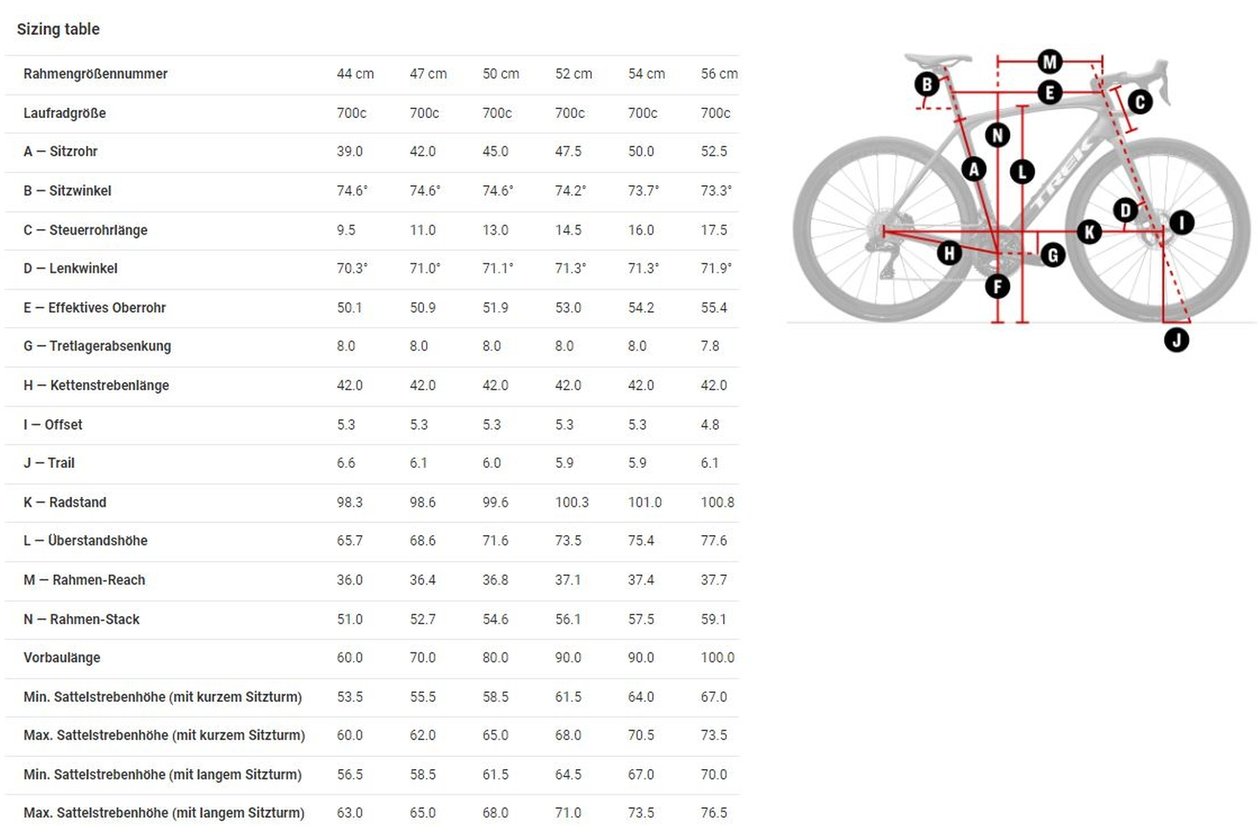 Trek Domane SL 5 Gen 4 - 2023 - 28 Zoll - Diamant