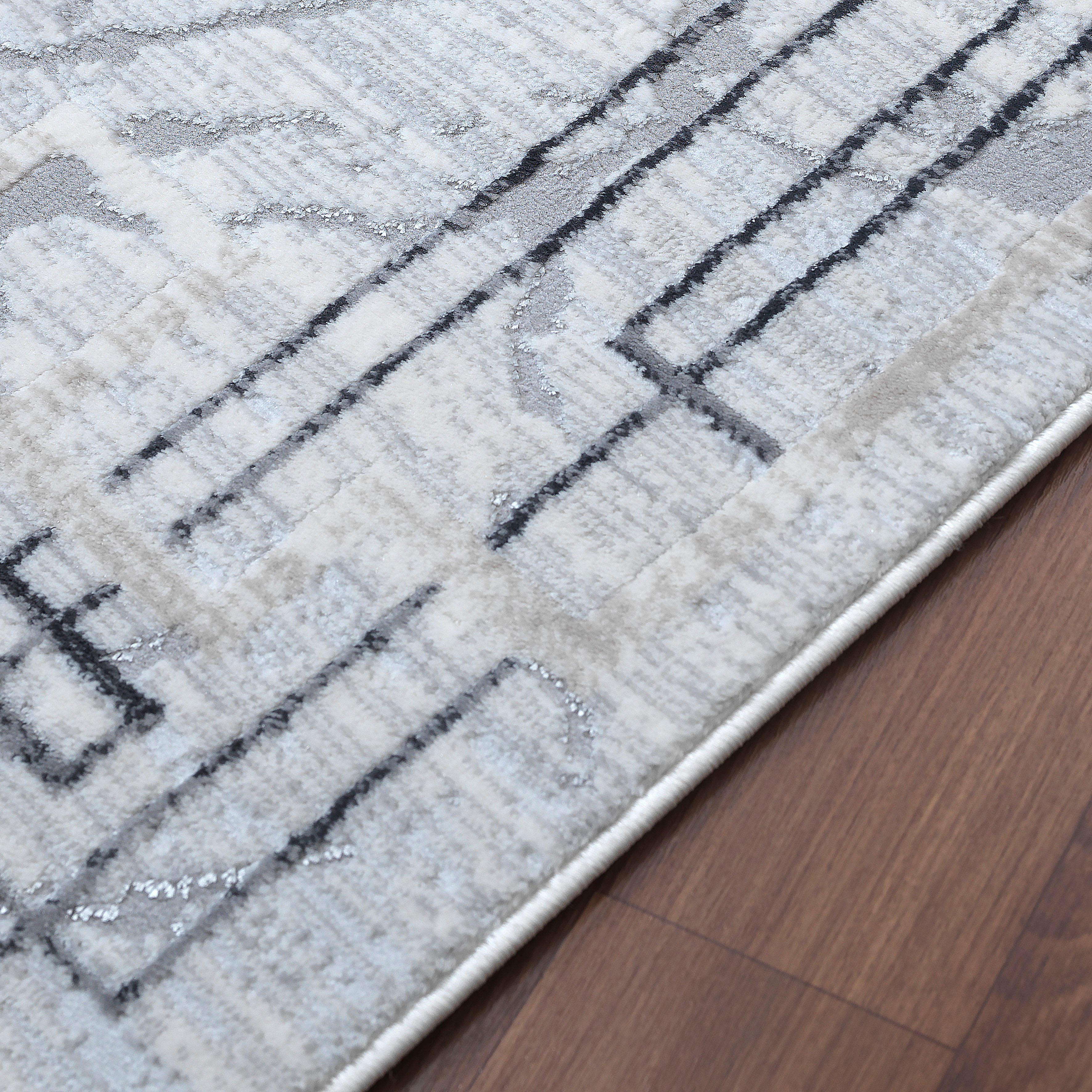 Teppich Harmony 3214, Sanat, rechteckig, Höhe: 12 mm, Kurzflorteppich, Wohnzimmer