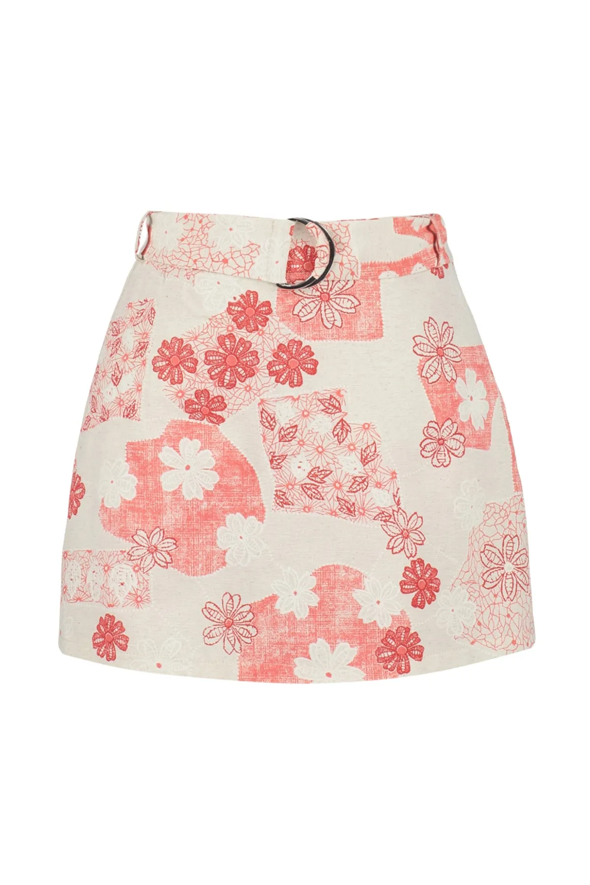 Trendyol Collection  Shorts - Rot - Mittlerer Bund