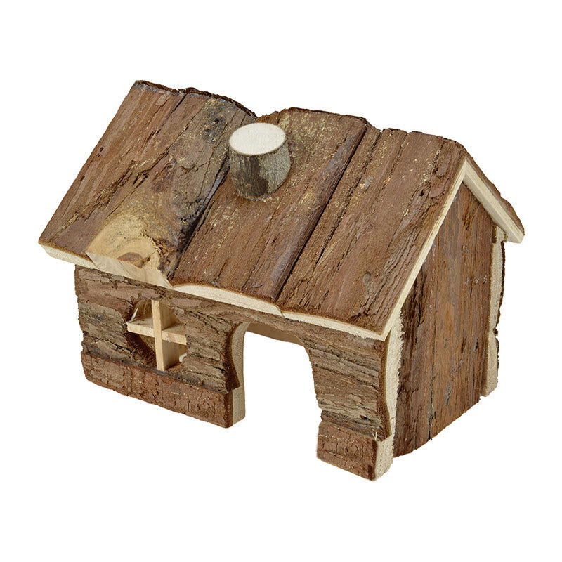 AniOne Käfigzubehör AniOne Holzhaus Peter