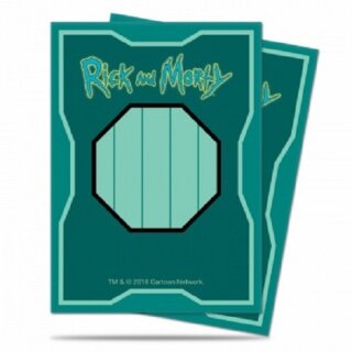 UP - Standard Deck Protector - Rick and Morty V1 (65 Sleeves)
