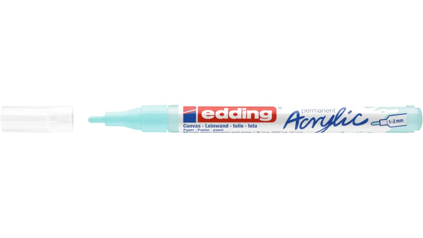 edding Acrylmarker 5300 fein pastellblau pastellblau