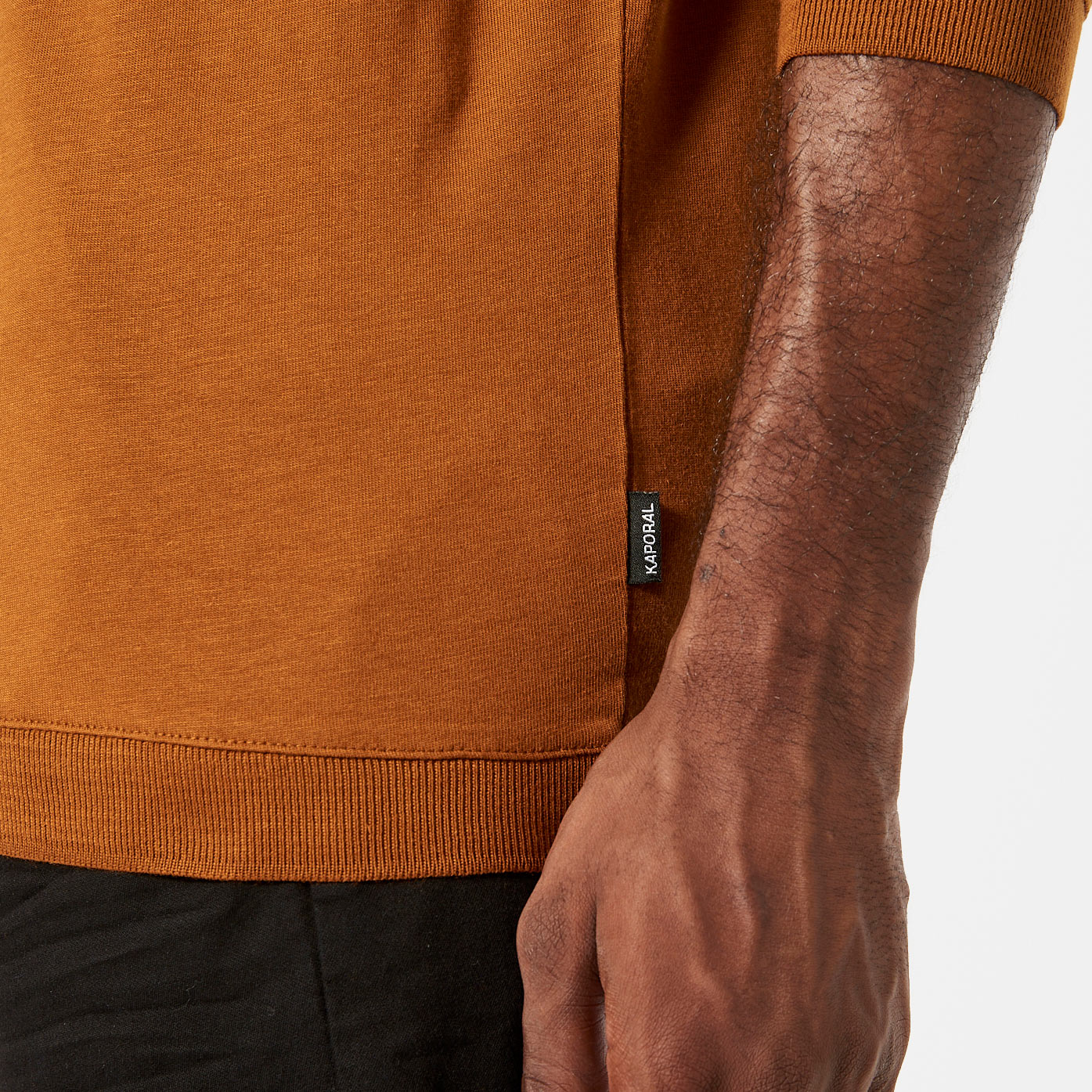 PASTE  T-shirt col roulé marron Homme