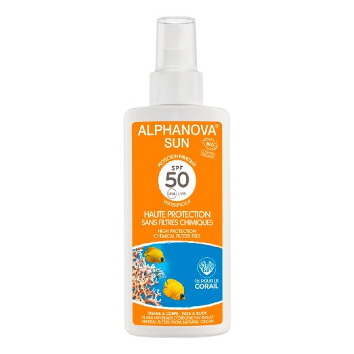 Alphanova Sun Crème Solaire SPF50 125 g