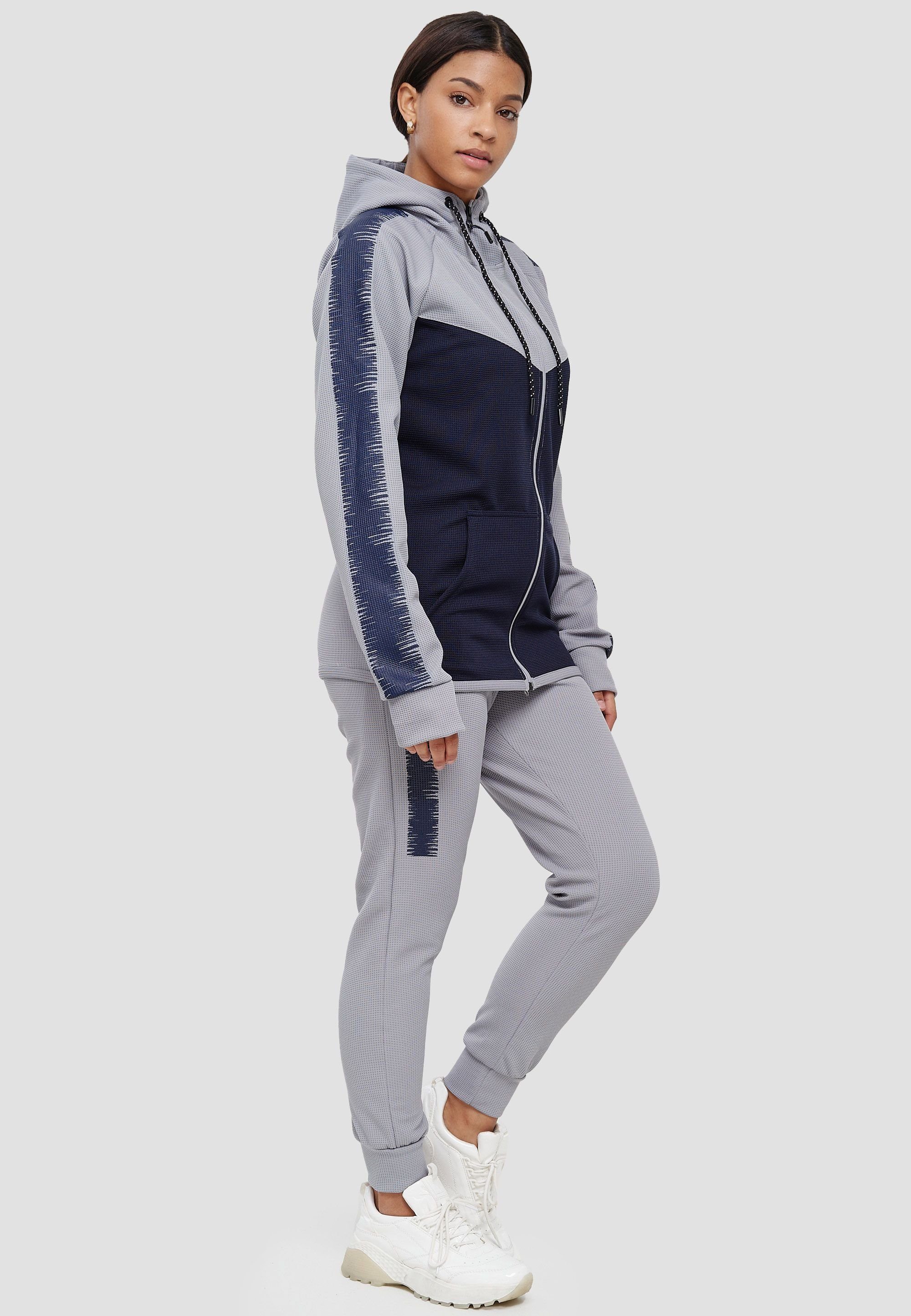John Kayna Jogginganzug Damen Jogginganzug Streetwear Fitness Sportanzug Jogging-Anzug Trainin (Sportanzug Jogger Trainingsanzug, 2-tlg), Fitness Freizeit Casual