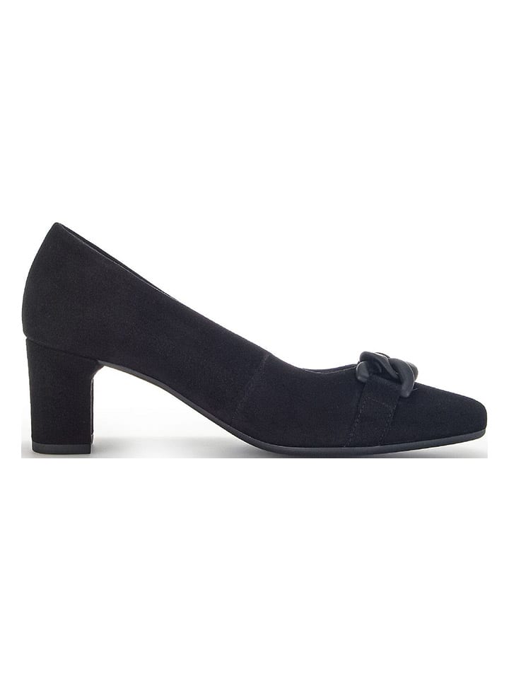 Gabor Leder-Pumps in Schwarz günstig kaufen