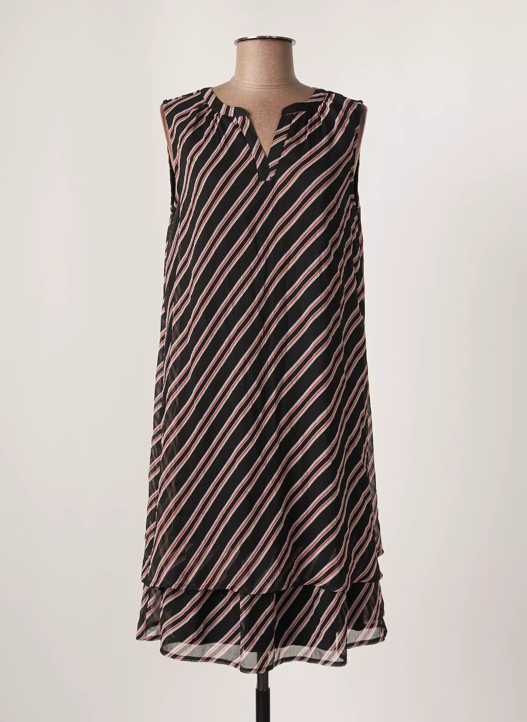 Street One Robes Mi Longues Femme couleur noir