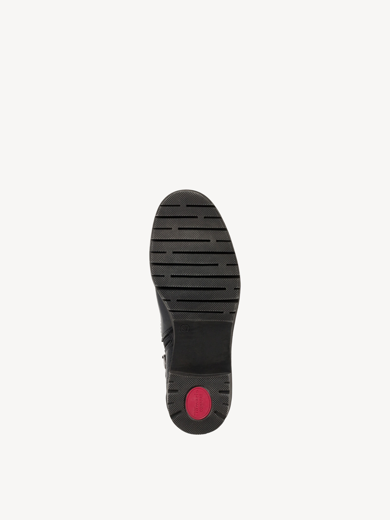 Bottine en cuir - noir