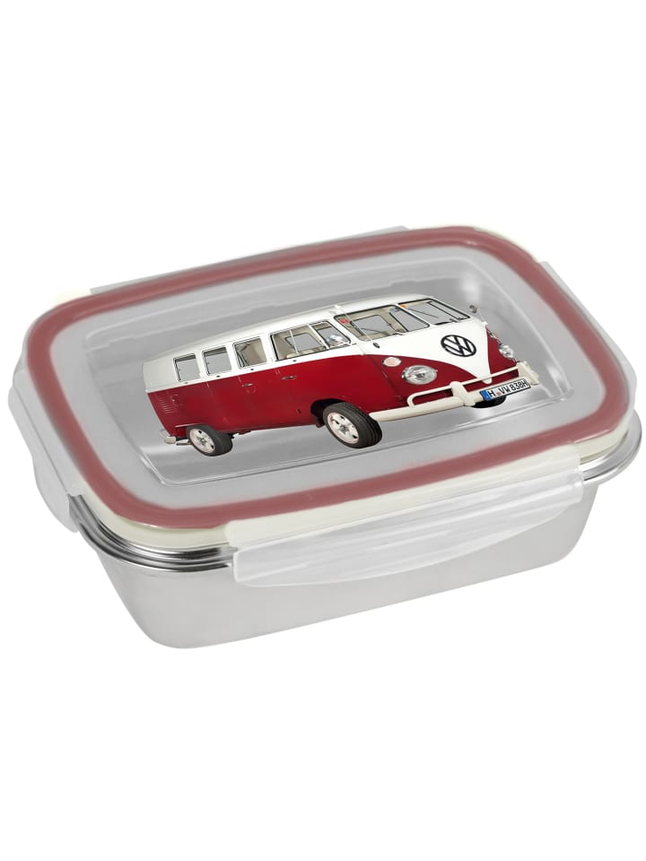 Geda Labels Brotdose VW Classic rot 850ml Edelstahl in Rot - 850ml günstig kaufen onesize
