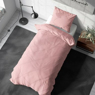 Bettwäsche Bettwäsche Bettgarnitur 135x200 155x220 200x200 Mikrofaser 2tlg, TRENDBUY24, 2 teilig