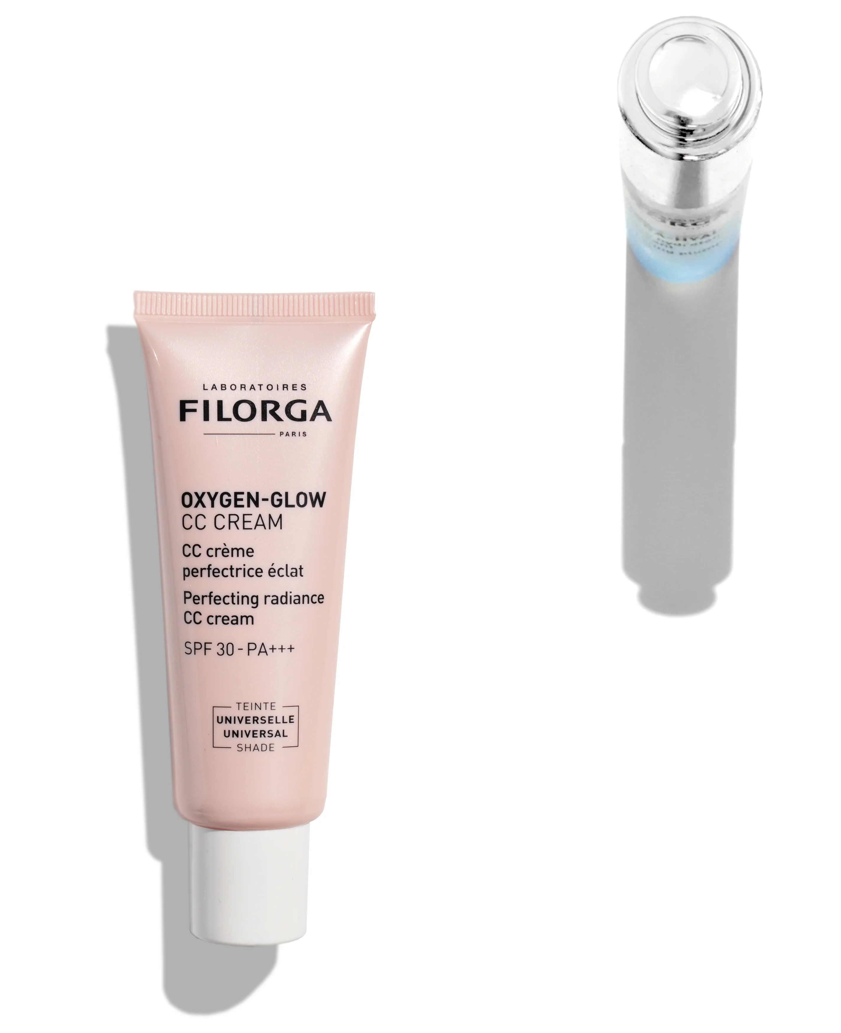 Set de crema CC Hydra-Hyal + Oxygen-glow - Set hidratante, set de maquillaje, sérum facial hidratante, crema CC